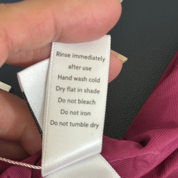 Andie Santorini One Piece Swimsuit Women's S Plum Purple NWT - Picture 14 of 16